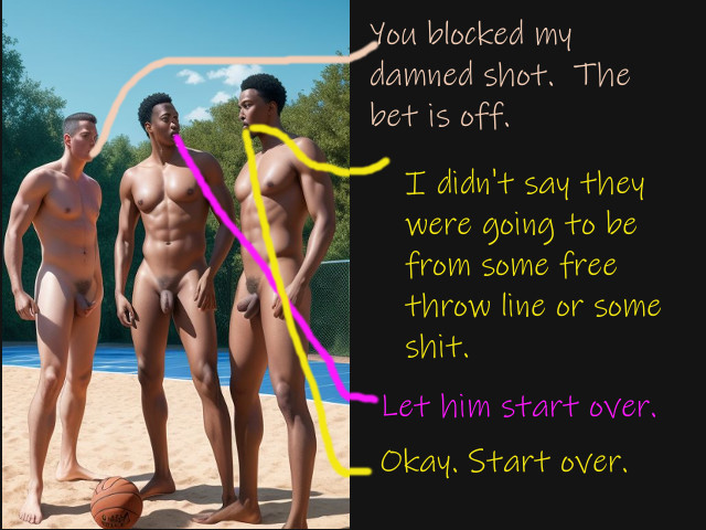 the shot is blocked